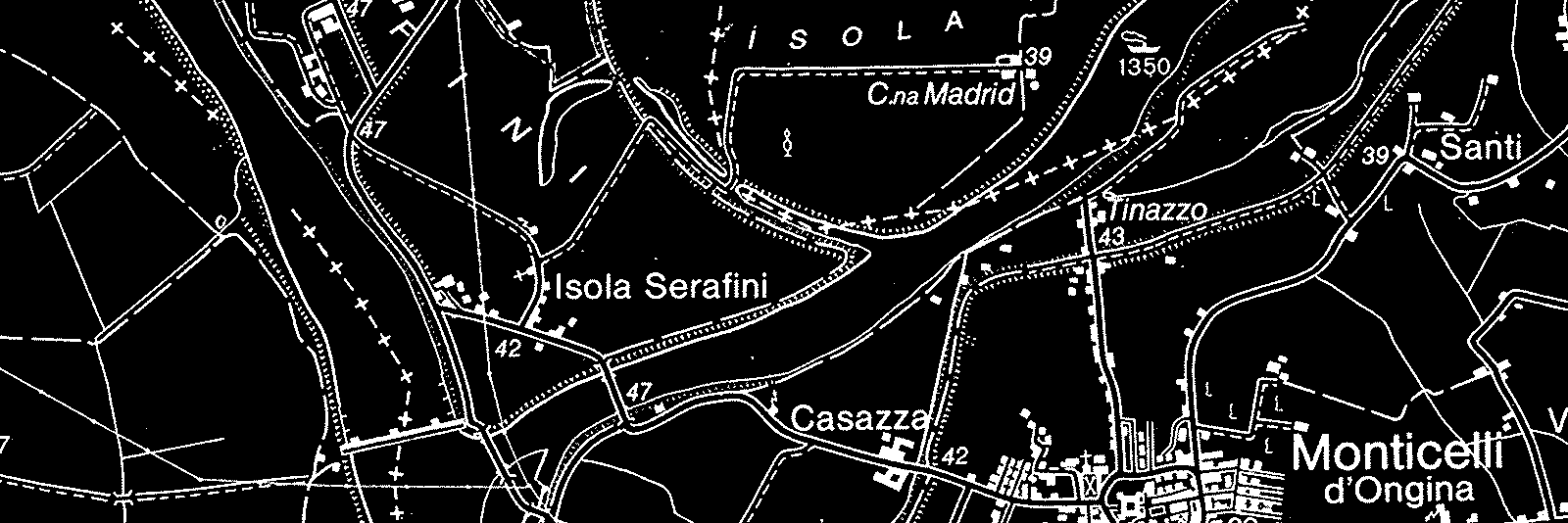 Regione Emilia-Romagna Rete Regionale di Controllo della Subsidenza - Archivio Capisaldi di Livellazione Caposaldo 002450 Dist.