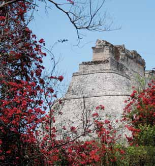 GIORNO: CHICHÉN ITZÁ h MÉRI DA (20 km) h Si prosegue verso ovest alla volta di Mérida, la città bianca dello Yucatan. Arrivo e sistemazione in hotel. 3.