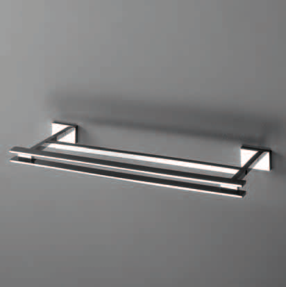 7051/a PORTA-SALVIETTA DOPPIO DOUBLE TOWEL BAR 450 150