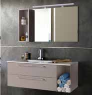 S10 26,2 16,3 Mobile con top in Evo Evo Top Vanity L61NCPFN + L61UE0BN + LT0615 1712 72 72 105 Lavabo One Washbasin One L99L1104 274 2 48 Specchio Mirror L21S11GC 156 105 26,2