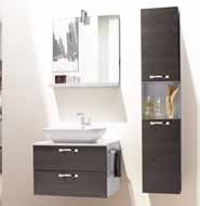 : Laccato Stone Grey opaco 5H Top Evo Bianco spessore 2 cm 2617 S20 35 Mobile con top laccato e portasalviette Lacquered Top Vanity and towel holder Lavabo Happy Hour 17 Washbasin