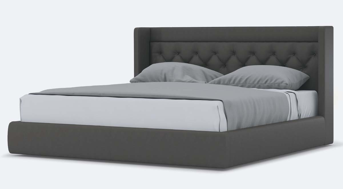 NIGHT SOLUTIONS LETTI BEDS Una serie di letti imbottiti, con ricchi e molteplici rivestimenti, completa le infinite soluzioni per gli interni notte proposte da Pescarollo.