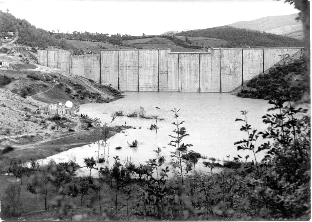 di invaso del bacino artificiale (anno 1961) A tutt