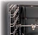 MAXI-FORNO 90 Girarrosto; grill elettrico (2200 W). Dimensioni interne forno: 64x35x45 - litri 78,6.