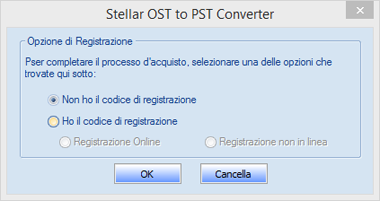 Registrare il Software La versione demo ha soltanto uno scopo di valutazione e deve essere registrata per l utilizzo tutte le funzionalità del software.