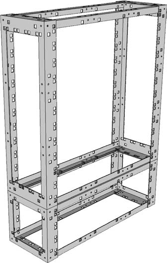 ingenium MODULAR RACK SYSTEM Sistema rack modulare ingenium modular system makes possible the installation of