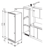 trasparente 1 balconcino portaoggetti con coperchio trasparente Congelatore : capacità netta 42 L 1 ripiano in griglia vaschetta ghiaccio Codice EAN: