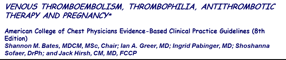 VENOUS THROMBOEMBOLISM AND