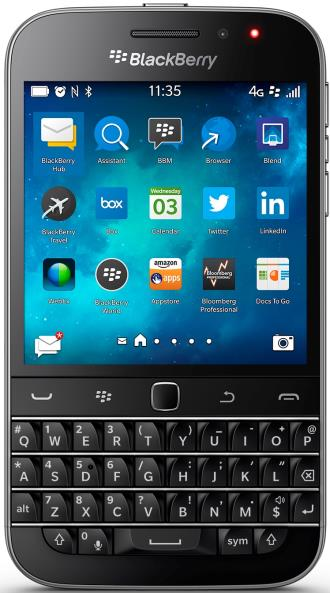 TELEFONI/CATEGORIA INTERMEDIA Blackberry Classic* 131 x 72.4 x 9.5 mm 178 g. Nano SIM, Push E-mail Anteriore 2 Mpixel LTE/HSDPA/HSUPA/UMTS/EDGE/GPRS/GSM Archiviazione Interna 16GB LCD Multitouch 3.