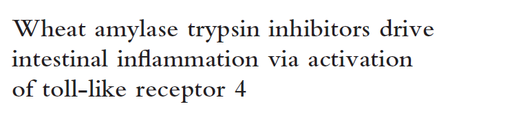 inibitori α-amilasi/ tripsina CM3 e 0,19 ATIs conferiscono resistenza ai pesticidi che si attivano in cellule monocitiche, macrofagi e cell dendridiche e iniziano a immunità innata Topi