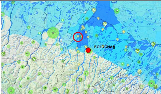 EMILIA ROMAGNA CASSA DI ESPANSIONE DEL TORRENTE SAMOGGIA.