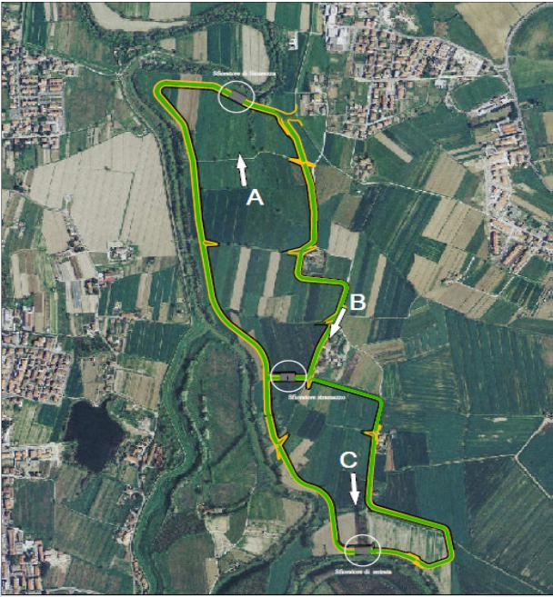 arginature per circa 5 km Città: Pontedera Località: Pontedera e Ponsacco Importo globale: 6.680.