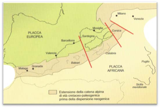 4 GEOLOGIA 4.1 GEOLOGIA REGIONALE Circa 30 milioni di anni fa (Oligocene), la geologia (e geografia) della penisola italiana era molto diversa dall attuale (Bosellini, 2005).