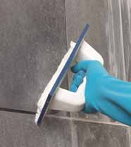 Campi di applicazione Riempitivo polimerico per fughe in pasta, per la stuccatura in interno a parete e pavimento ed in esterno a parete di tutti i tipi di