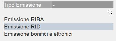 EMISSIONE DELLA DISTINTA Per emettere la distinta, è necessario utilizzare la