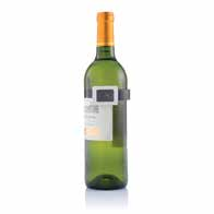 Servi il tuo vino alla giusta temperatura ai tuoi ospiti, utilizzando il termometro digitale che puoi facilmente attaccare alla bottiglia.