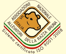 ANARB ASSOCIAZIONE NAZIONALE ALLEVATORI BOVINI RAZZA BRUNA ITALIANA ISO 9001:2008 Loc.