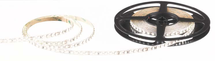 Hihg luminosity Led Strip ( 14,4W 19W 65 RGB ), roll lenght 5 mt. For this item, the use of profile is strongly recommended in order to grant adequate heat dissipation.