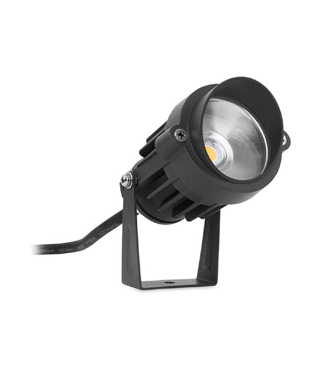 56 - PICK GREEN 5621 - PICK ESTERNI - OUTDOOR Struttura in alluminio, finitura nero, vetro trasparente. Picchetto, led e driver inclusi.