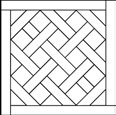 mosaico carré BRUN 5738O