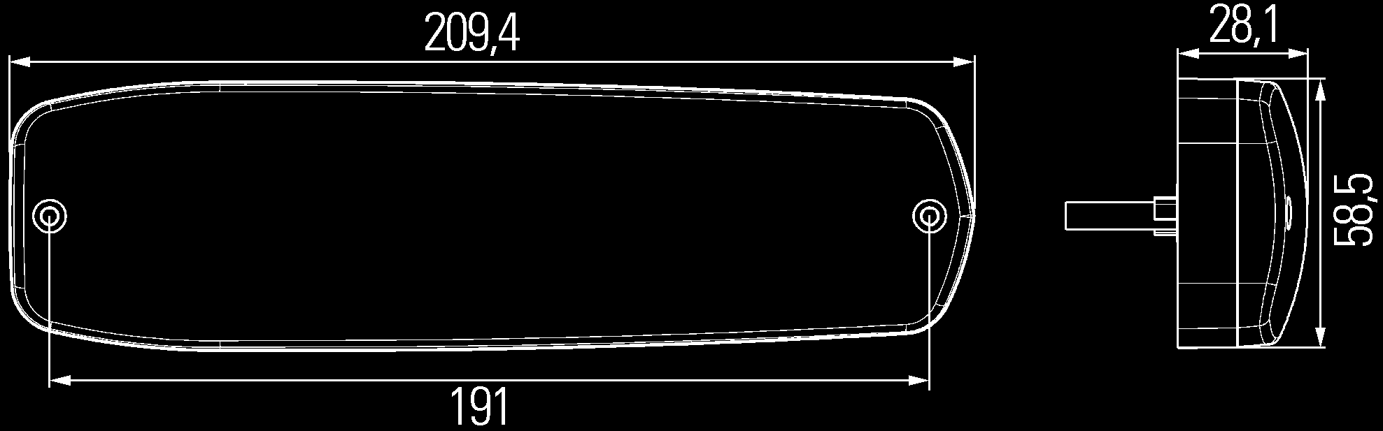 42 43 Gruppi ottici posteriori LUCE DI POSIZIONE POSTERIORE/DI STOP/INDICATORE DI DIREZIONE A LED Colore dei LED Sistema di controllo guasti degli indicatori di direzione giallo e rosso dietro a