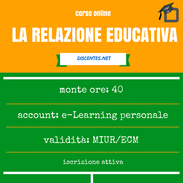 BONUS RESOURCE 1 MODULO DEL CORSO: La Relazione Educativa Chi forma i formatori della scuola?