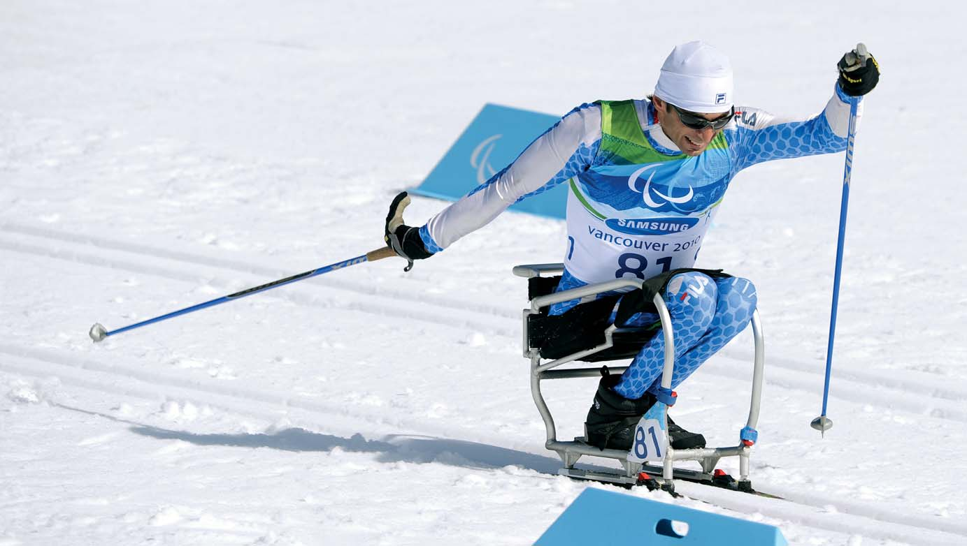Enzo Masiello, alla sua 4 a Paralimpiade, seconda invernale