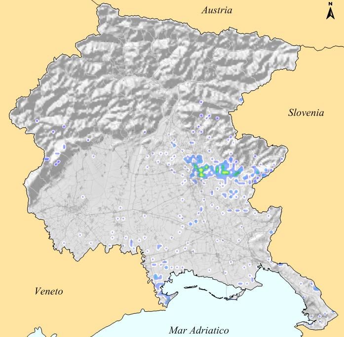 In seguito il tempo migliora con aria mite in quota e temperature massime che superano di nuovo i 20 C; di notte si formano nebbie in pianura.