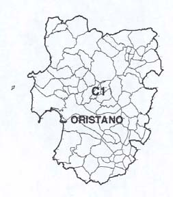 2.1.7. Ambito territoriale ottimale della Provincia storica di Oristano Impianti ed opere di smaltimento esistenti: - discarica di Oristano : disponibilità 490.