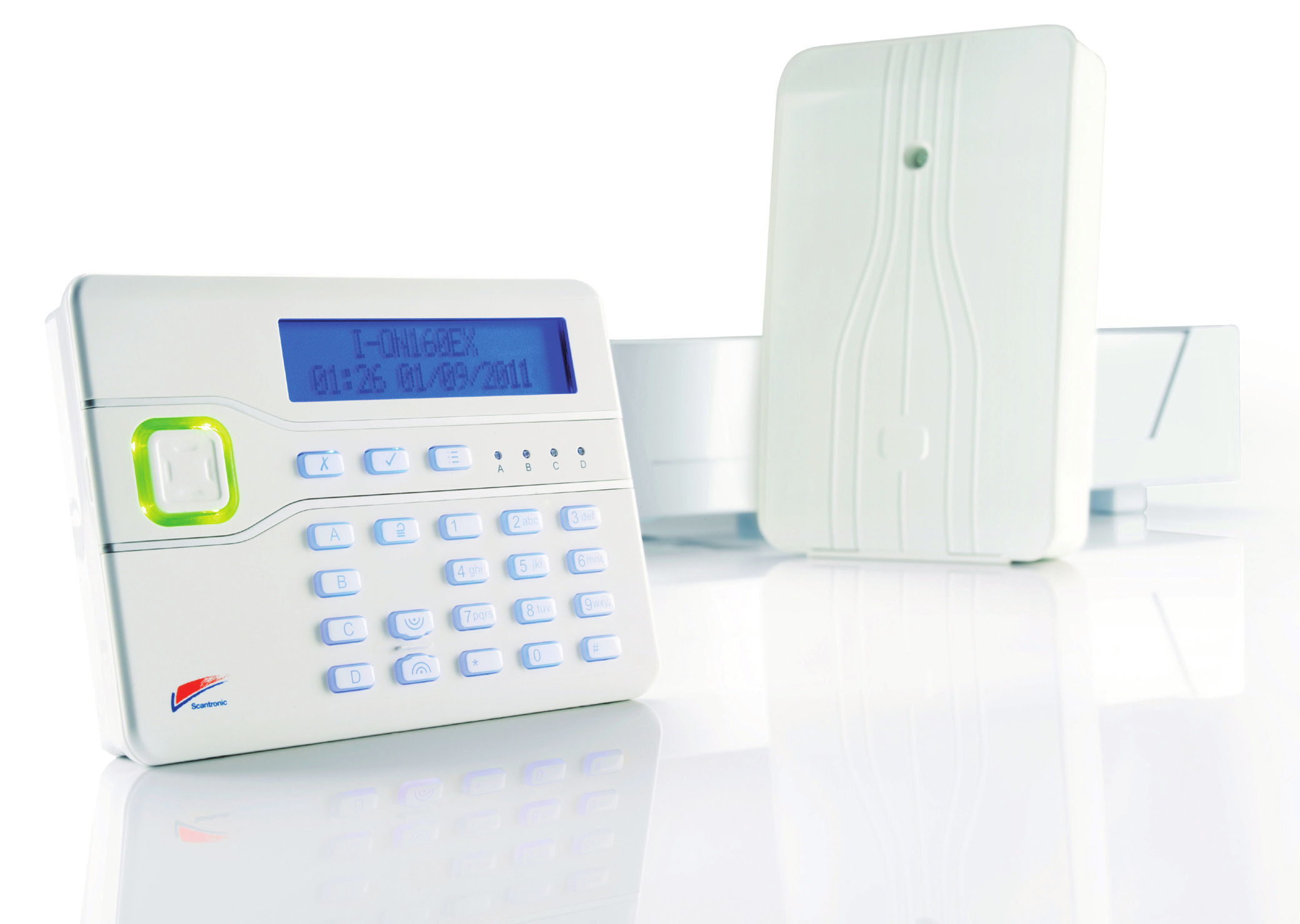 Sistemi di sicurezza wireless, cablati ed ibridi I-ON è la nuova famiglia di sistemi di allarme Scantronic.