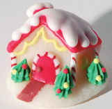 DECORAZIONI zucchero - gli Auguri Halloween & Natale decorazioni di zucchero e gelatina 7 Babbo Natale assortiti in gelatina Assortimento Natale zucchero 24500 Babbo Natale in gelatina assortiti -