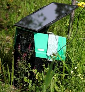 terreno, a paletti di supporto in plastica, fibra di vetro, legno.