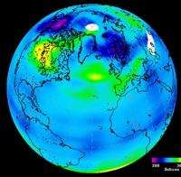 IL VORTICE POLARE La produzione di ozono è maggiore a latitudini