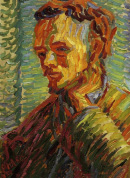 Erich Heckel Nasce a Döbel, nel 1883. Anch egli fu membro di die Brücke, e i suoi lavori ne sono esemplificativi, attraverso l uso di colori forti e contrastanti, stesi direttamente dal tubetto.