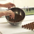 cioccolato fondente (55 %) 100 praline Lavorare il cioccolato fondente, la panna, la glassa e il Marc de