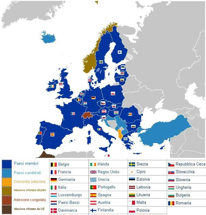 L Unione europea in breve... È costituita da 27 Stati membri (prossimamente 28) e dai loro cittadini. Hanno unito le loro «sovranità» per accrescere le proprie dimensioni e acquisire maggiore forza.