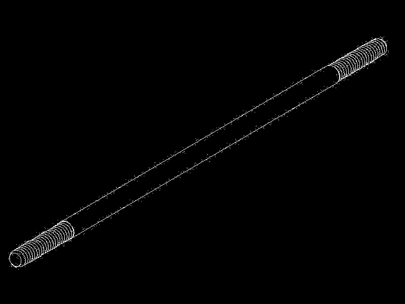 TCA > Attacco Tirante Filettato Bullone per Gamma Tirante L1 L2 M1 M2 S1 D1 serraggio Resistenza di progetto a trazione