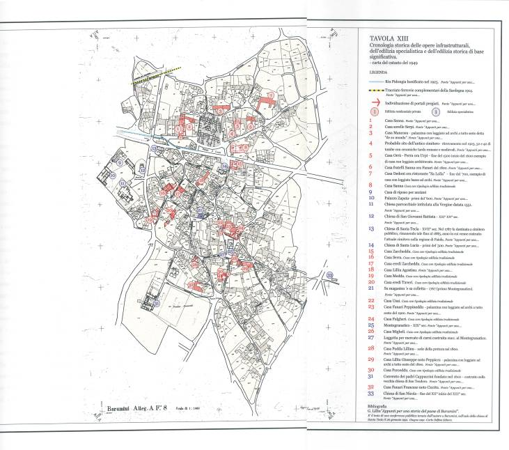 VERIFICA DELLA COERENZA DEL PIANO PARTICOLAREGGIATO (art. 52, comma2) f. PRESENZA DI COMPLESSI E MANUFATTI DI CARATTERE EMERGENTE E MONUMENTALE g.