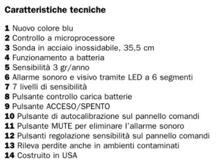 L0555318 CERCAFUGHE ELETTRONICO