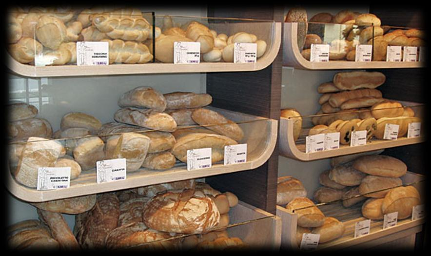 L etichettatur a del pane sfuso L etichettatura del pane venduto sfuso, prevede l applicazione di un cartello ai recipienti che lo contengono.