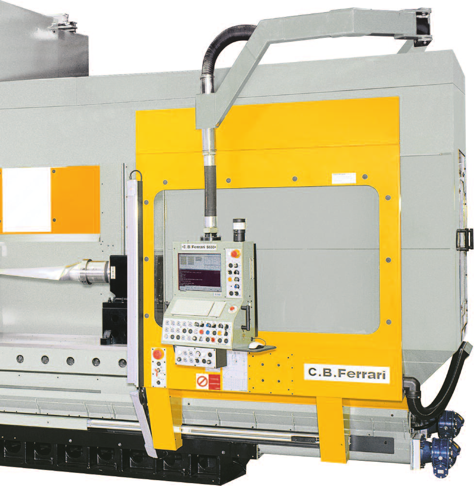 S630 Continuous tilting head with electrospindle 16000 RPM 1 axis dividing head right (160 RPM)