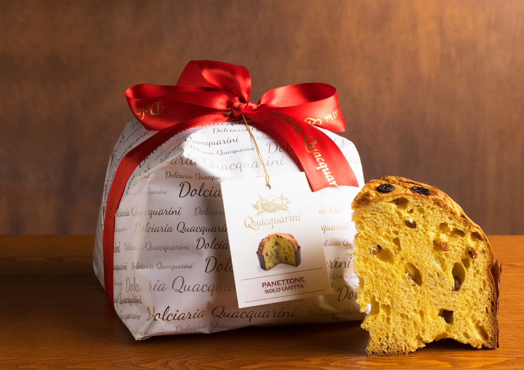 i Lievitati PANETTONE SOLO UVETTA Il panettone della tradizione natalizia in una squisita variante con solo uvetta.