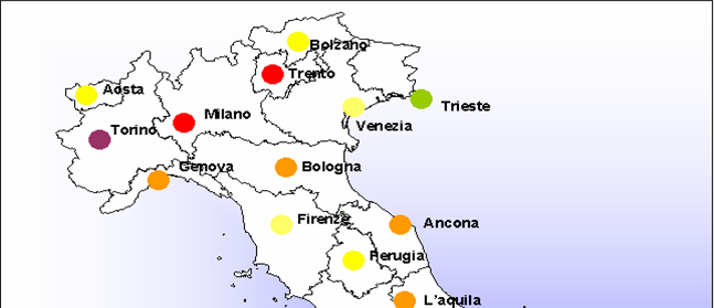 Decessi registrati tra le persone di 75 anni e più, residenti nelle città capoluogo 1