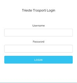 Alla schermata successiva, digitare il tasto LOGIN.