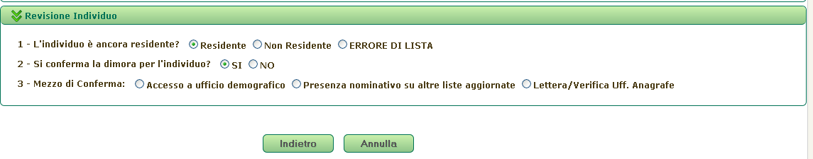 Cosa fare su SIREA: Lista L2 Persone non trovate al censimento e presenti in LAC: Esiti n.3 e n.4 del Prospetto 2 della Circolare n.