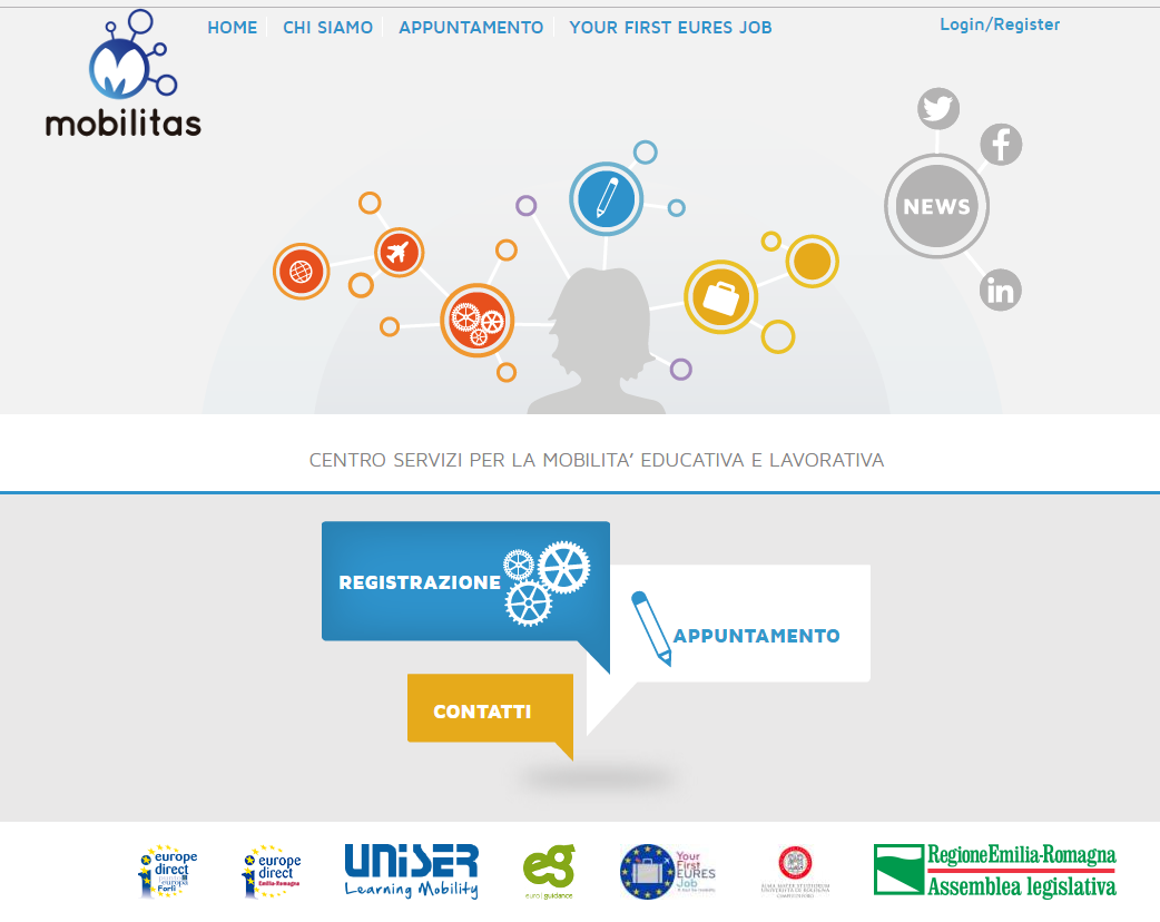 Informazioni e progetti per sostenere la mobilità dei giovani all estero http://www.mobilitasonline.