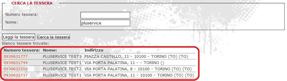 9): la card è stata correttamente letta, ma non corrisponde ad alcuna anagrafica utente presente nel sistema. Fig. 3.