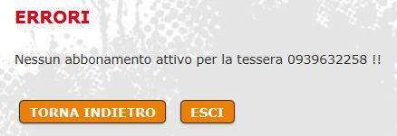 o Più tessere corrispondono alla ricerca : questo è possibile solo lanciando la ricerca in base al nominativo della persona (cfr. fig. 3.