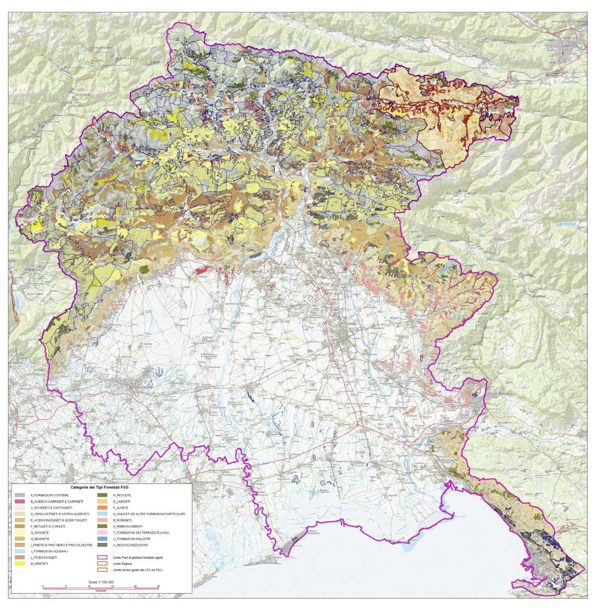 CATAGORIA SUP_ha ABIETETI 8,973 ACERI-FRASSINETI E ACERI TIGLIETI 14,254 ALNETE 329 BETULETI E CORILETI 1,770 FAGGETE 71,305 FORMAZIONI COSTIERE 253 FORMAZIONI DEI TERRAZZI FLUVIALI 995 FORMAZIONI