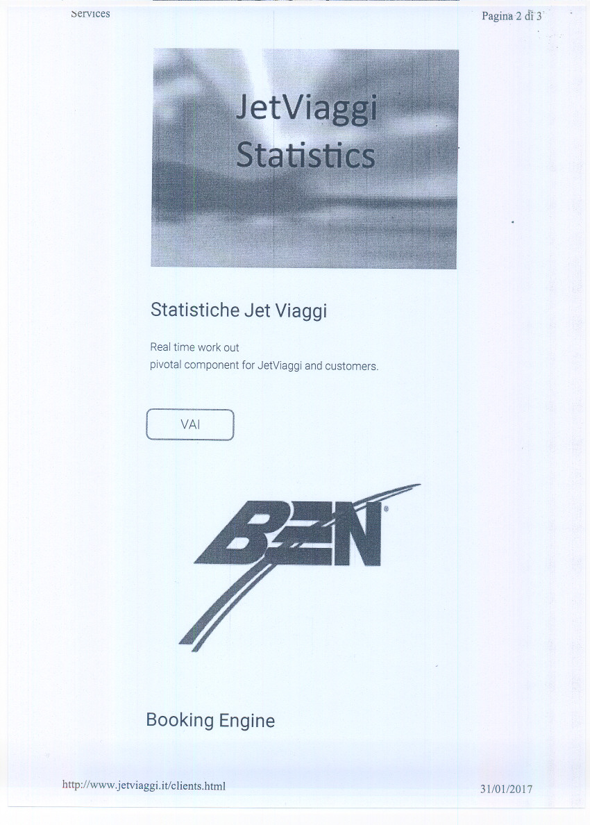 ::;ervlces Pagin:a2 cfi3' Ip Statistiche Jet Viaggi Realtime work out